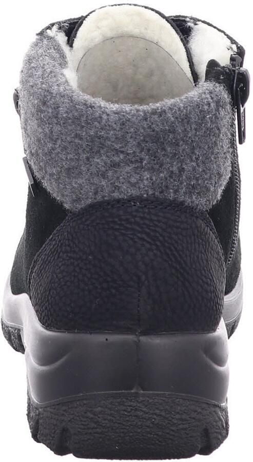 Rieker Winterlaarzen outdoor laarzen winterankle boots met vilten schachtafsluiting tex
