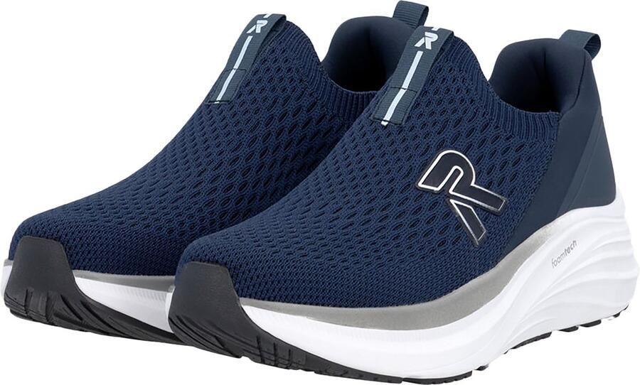 Rieker Lage sneakers zonder veters van scuba-stof - Foto 4
