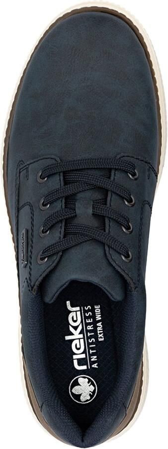 Rieker Sneakers Lage schoen veterschoen casual sneaker met zachte schachtrand TEX - Foto 3