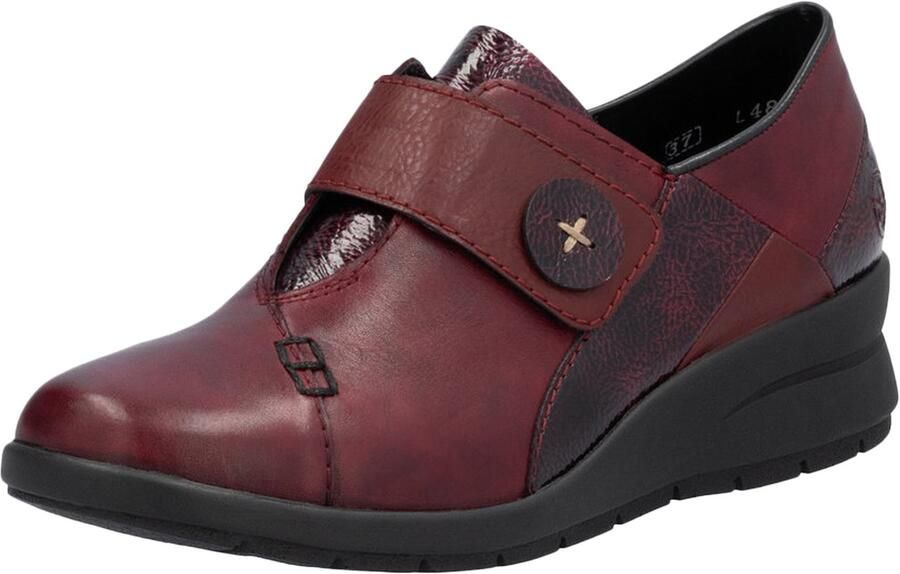 Rieker Lage sneakers van Cristallino-leer - Foto 2