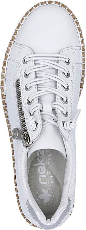 Rieker Lage sneakers van schapenleer
