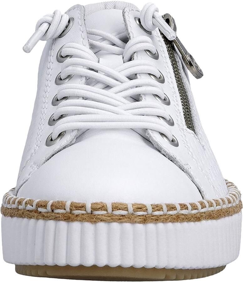 Rieker Lage sneakers van schapenleer