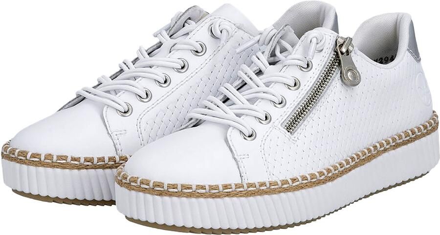 Rieker Lage sneakers van schapenleer - Foto 2
