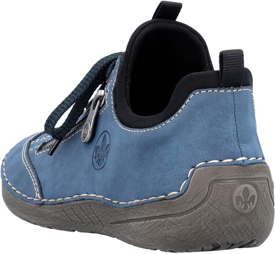 Rieker Slip-on sneakers slipper instapschoen met elastische instap - Foto 2