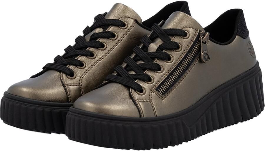 Rieker Lagro Leren Lage Sneakers