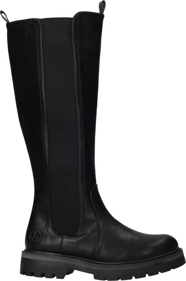 Rieker Lange Laarzen Dames Zwart