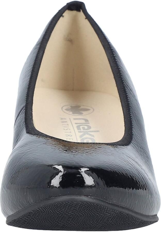 Rieker Leren ballerina met hak Lagro