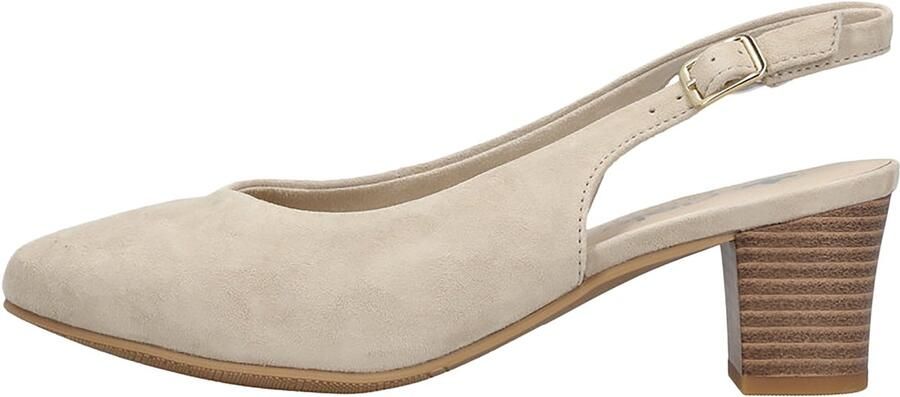 Rieker Leren pumps met kalfshak