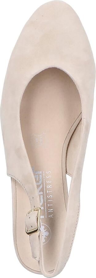 Rieker Leren pumps met kalfshak