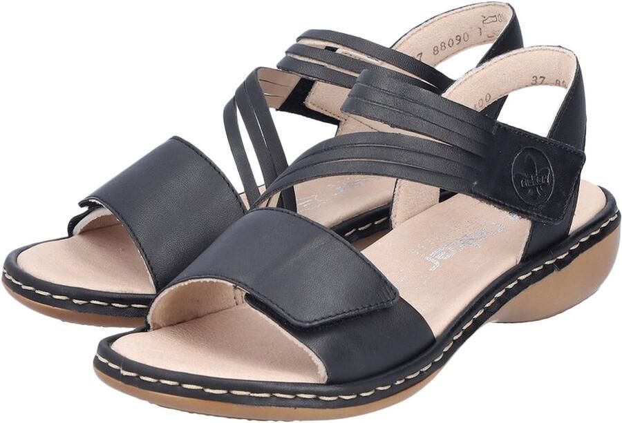 Rieker Sandalen met sleehak 6596400 - Foto 2