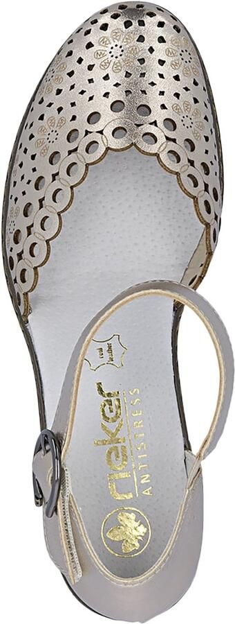 Rieker Leren sandalen met hak