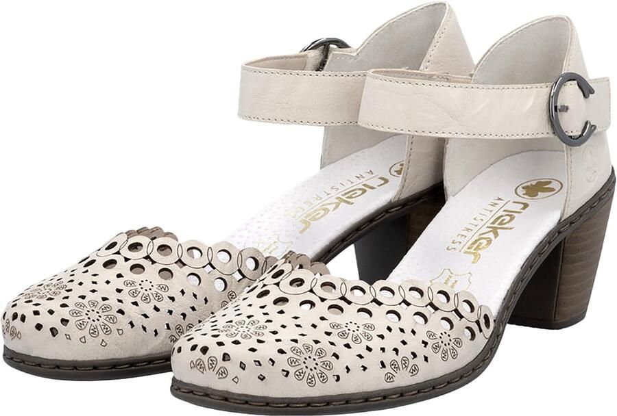Rieker Leren sandalen met hak - Foto 2