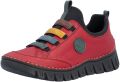 Rieker Baskets en cuir Greece - Rood