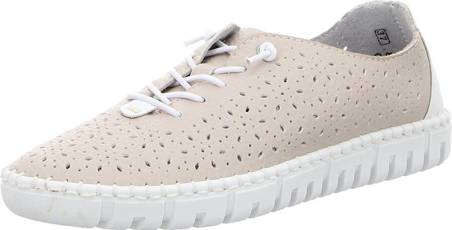 Rieker M2356-31 dames veterschoenen roze