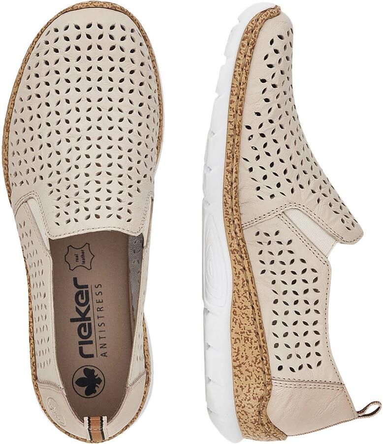 Rieker Massa Leren Lage Sneakers - Foto 2