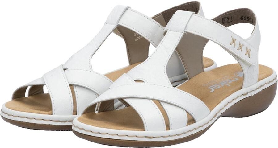 Rieker Massa leren sandalen