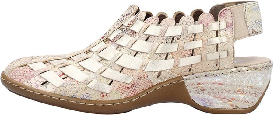 Rieker Massa leren sandalen