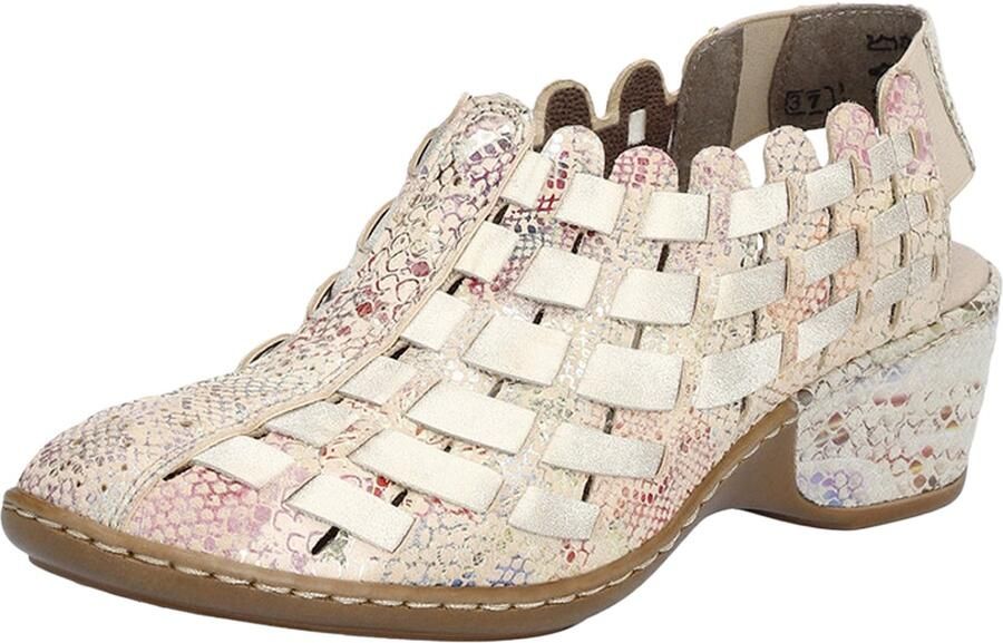 Rieker Massa leren sandalen