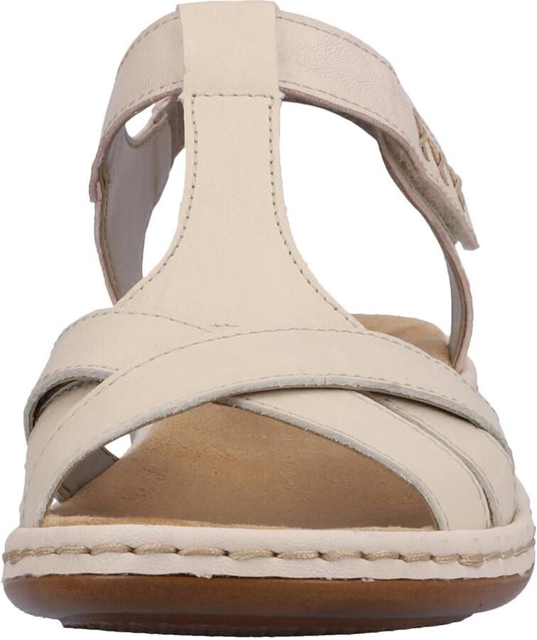 Rieker Beige Dames Sandalen Stijlvol en Comfortabel