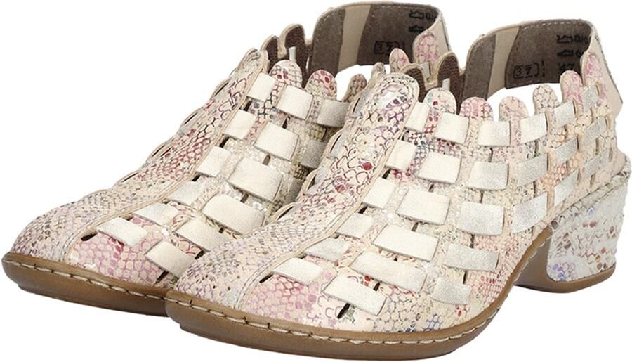 Rieker Massa leren sandalen