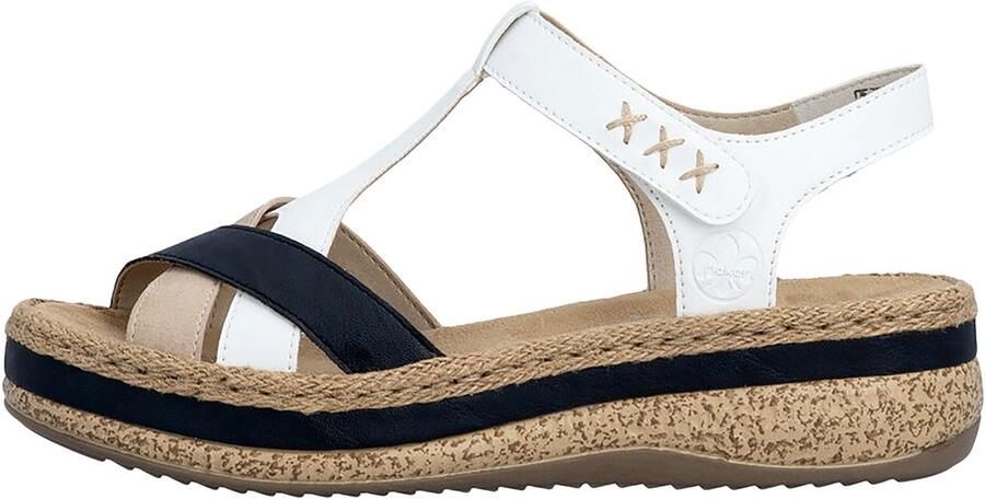 Rieker Massa leren sleehak