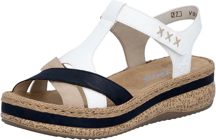 Rieker Massa leren sleehak