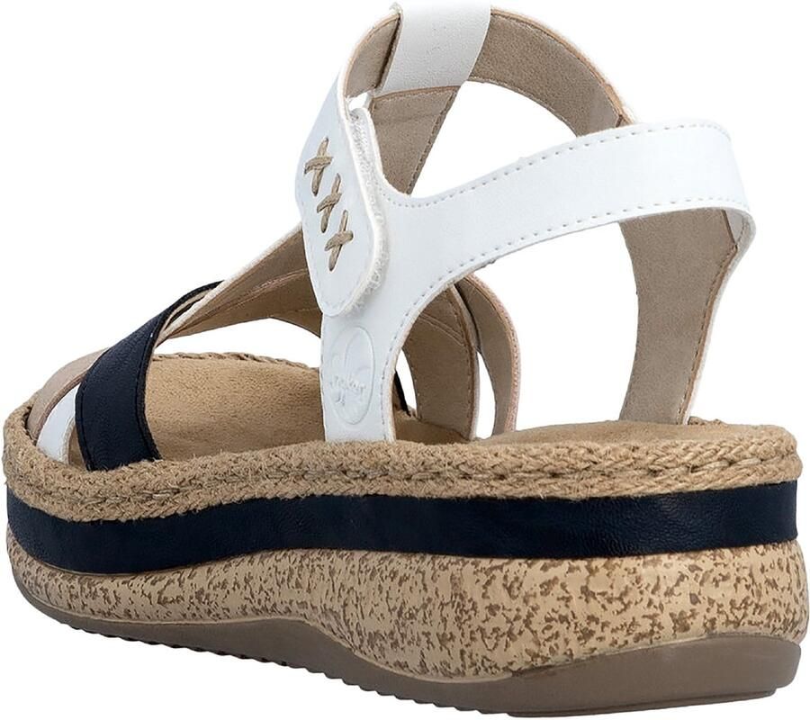 Rieker Massa leren sleehak