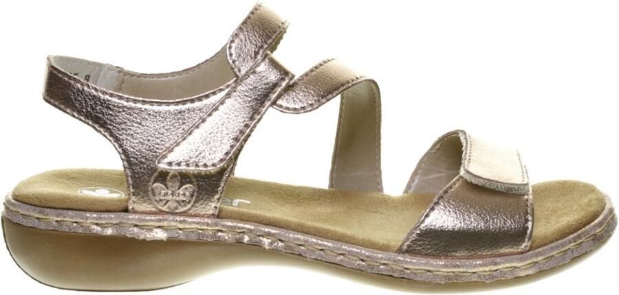 Rieker Metallic Goud Damessandalen