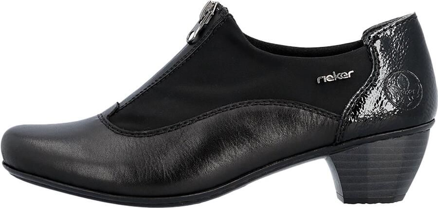 Rieker Mocassin en cuir à Talon