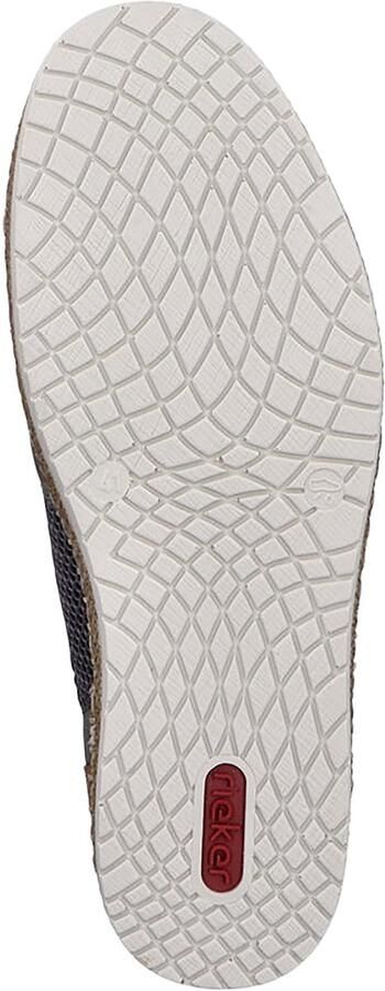 Rieker Slip-on sneakers instapschoen slippers vrijetijdsschoen elastische instap elastiek - Foto 3
