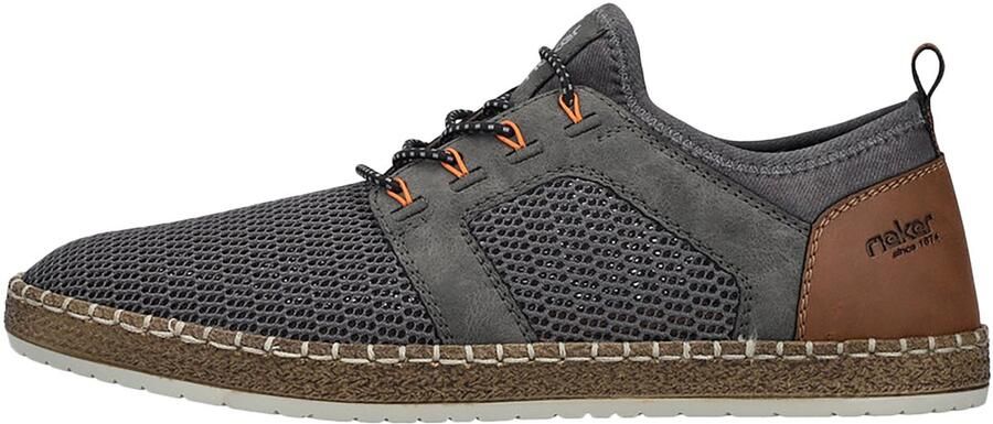Rieker Slip-on sneakers instapschoen slippers vrijetijdsschoen elastische instap elastiek - Foto 3
