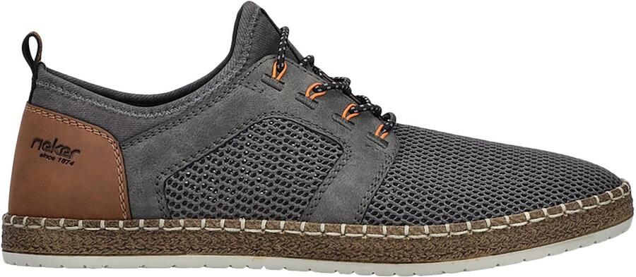 Rieker Slip-on sneakers instapschoen slippers vrijetijdsschoen elastische instap elastiek