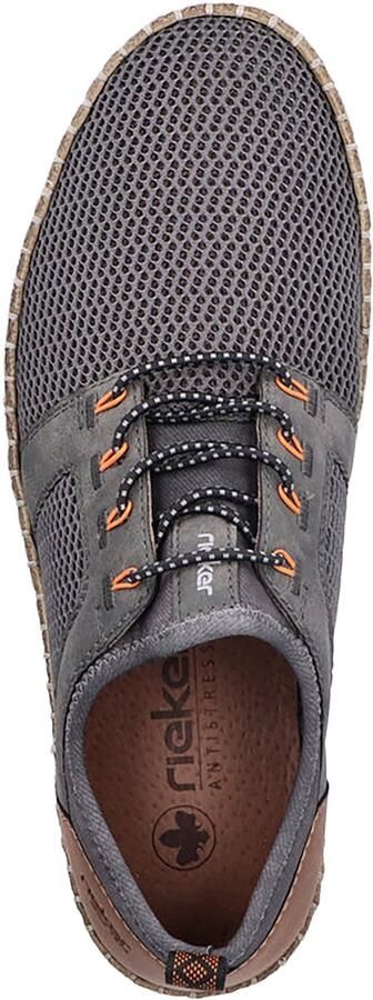 Rieker Slip-on sneakers instapschoen slippers vrijetijdsschoen elastische instap elastiek