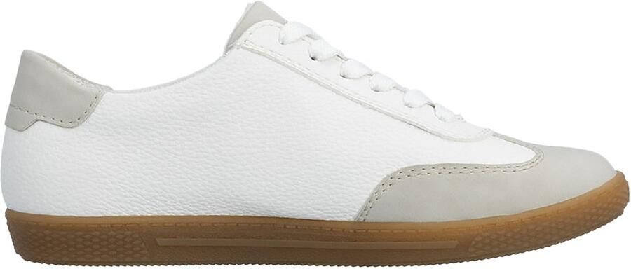 Rieker Sneakers lage schoen vrijetijdsschoen veterschoen met ritssluiting - Foto 2