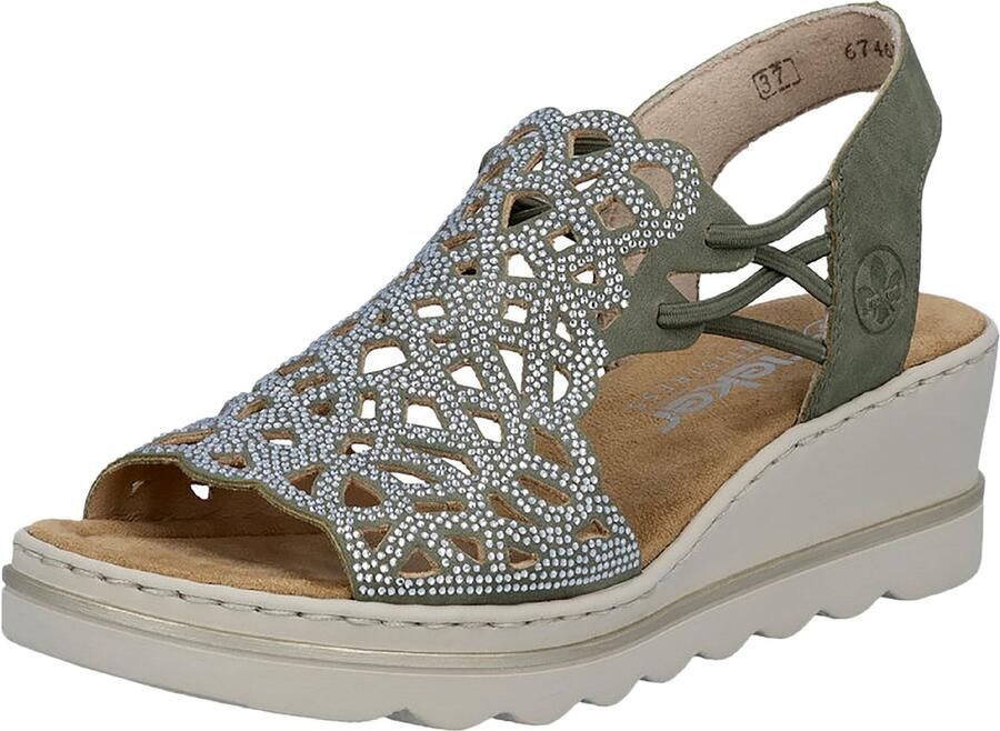 Rieker Nabukino Elastische Sandalen