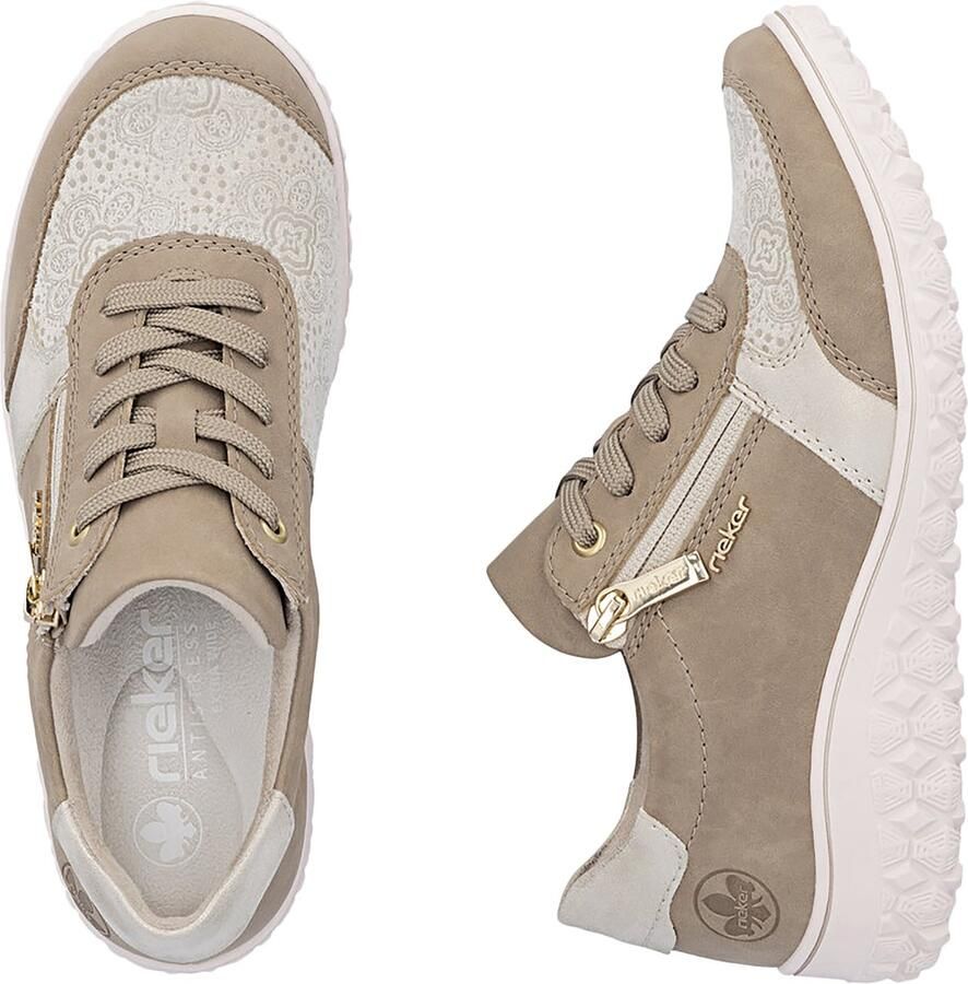 Rieker Nabukino-sneakers met veters - Foto 2