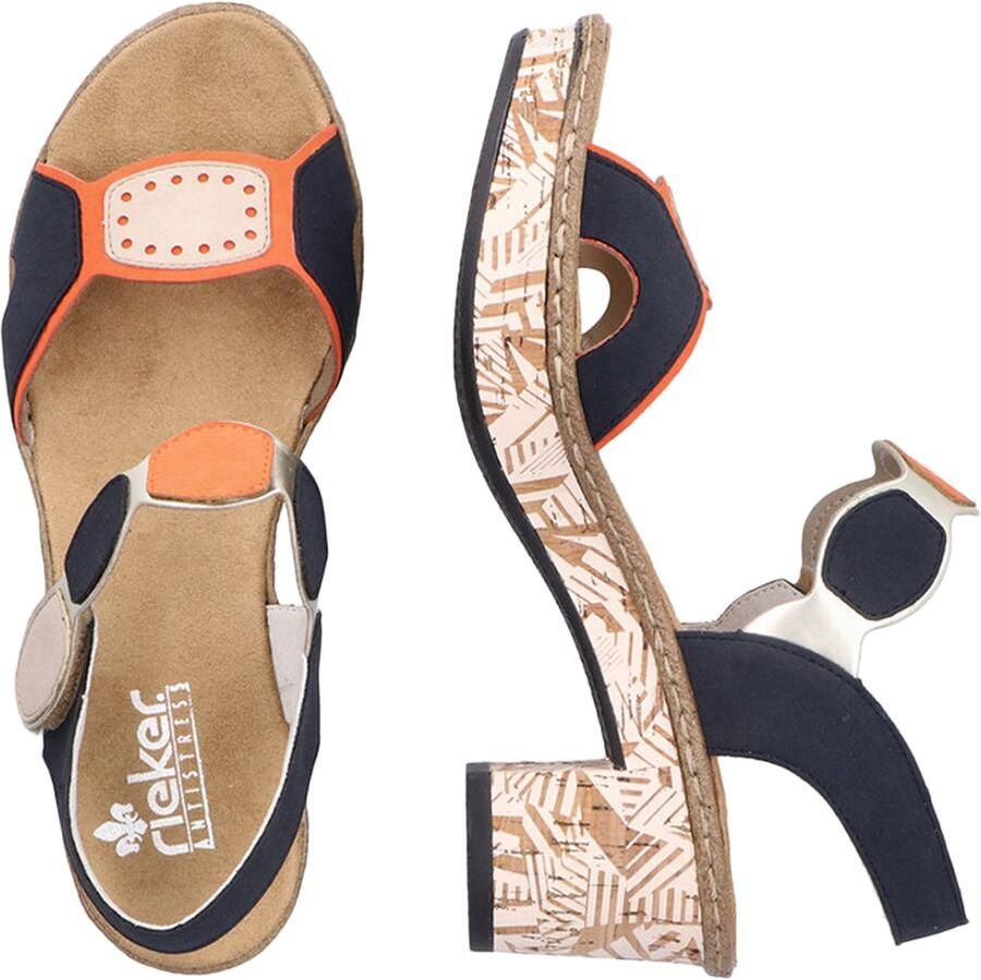 Rieker Casual Schoenen L7465 Multicolor Dames