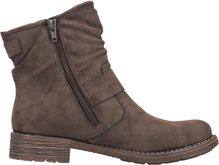 Rieker Laarsjes Boots blokhak slouchy schacht en ritssluiting aan de binnenkant - Foto 3