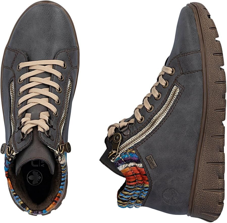 Rieker Baskets Montante en cuir Odeon - Foto 2