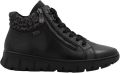 Rieker Baskets Montante en cuir Odeon - Zwart