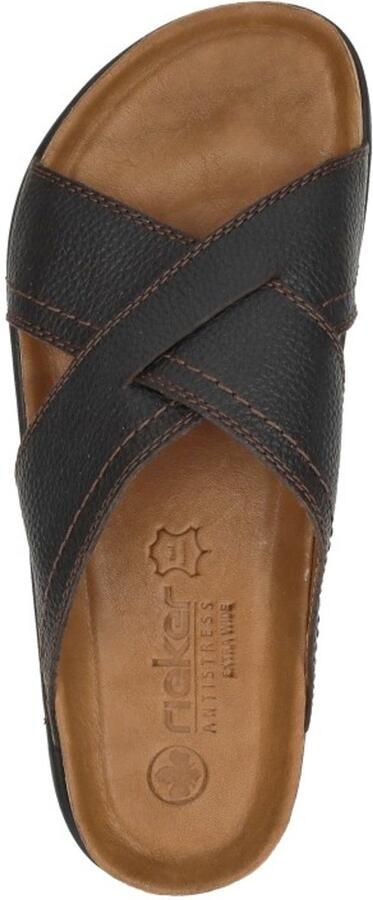 Rieker Slippers zomerschoen strandschoen huisschoen met voetbed