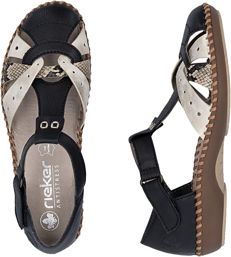Rieker Preston kras sandaal