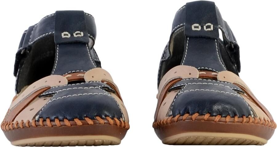Rieker Sandalen met bandjes voor dames in effen kleuren - Foto 2