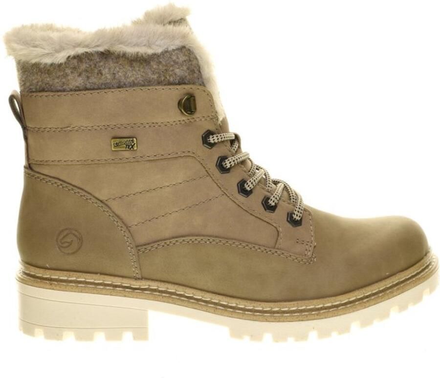 Remonte Winterlaarsjes Elisabeth Hurley-Collection Veterboots met waterafstotend TEX-membraan en fiber grip - Foto 2