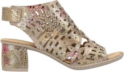 Rieker Muiltjes 'Pantolette Damen 64780 90 Kunststoff (Synthetik) in bunt' gemengde kleuren