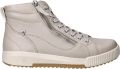 RRieker R-Rieker Hoge veterschoenen ankle boot high top sneaker leisure boots with zipper - Beige
