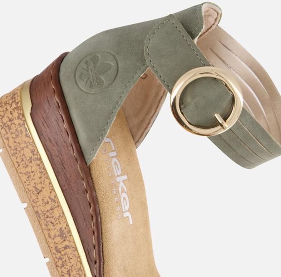 Rieker Sandaal 63780-52 Groen