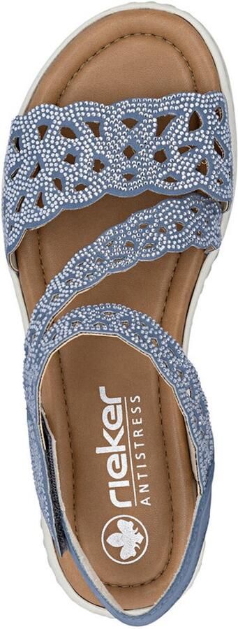 Rieker Sandalen Dames Blauw