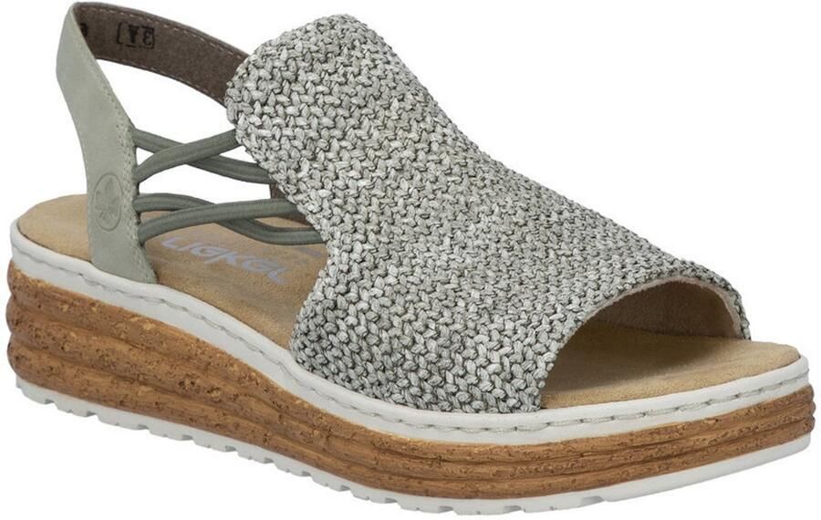 Rieker Sandalen met sleehak Sandals 62741
