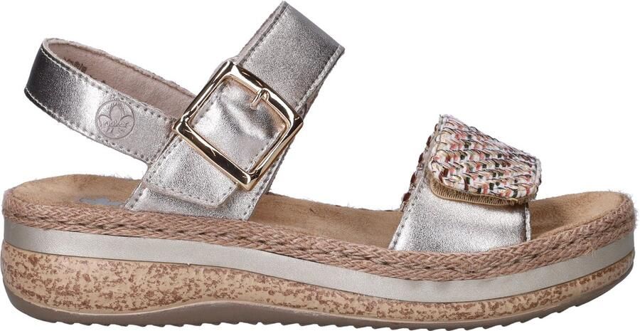 Rieker Sandalen met sleehak V0951-90